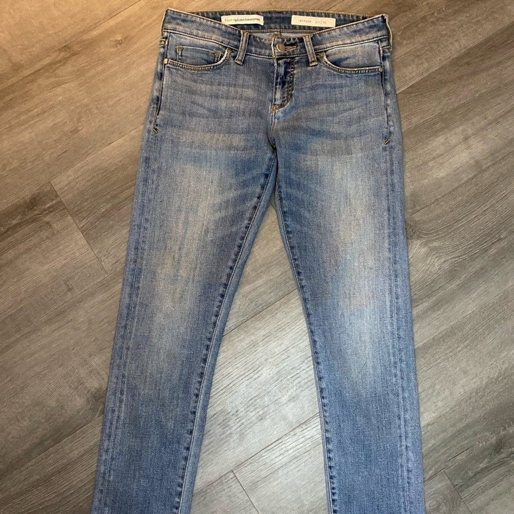 Anthropologie Pilcro And The Letterpress Hyphen Straight Leg Jeans